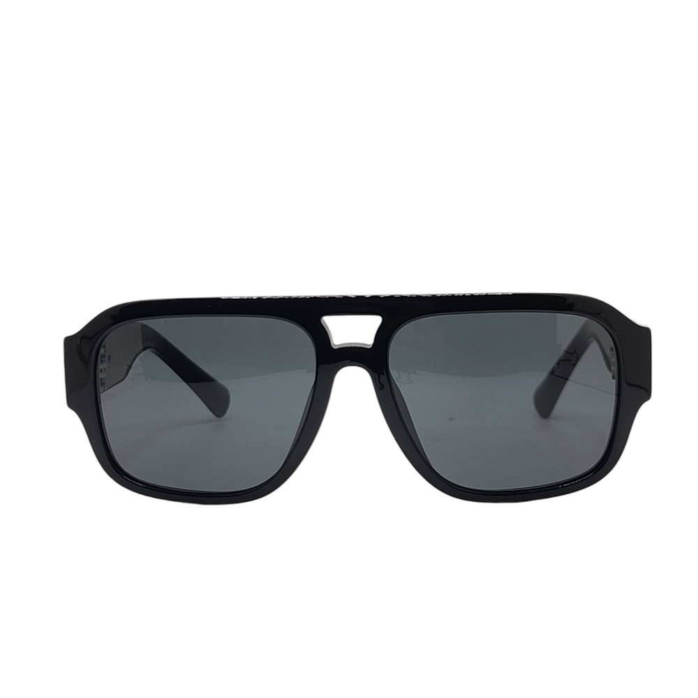 Dolce & Gabbana DG4506 501/87 Black/Dark Grey Lenses 58mm Men's Sunglasses